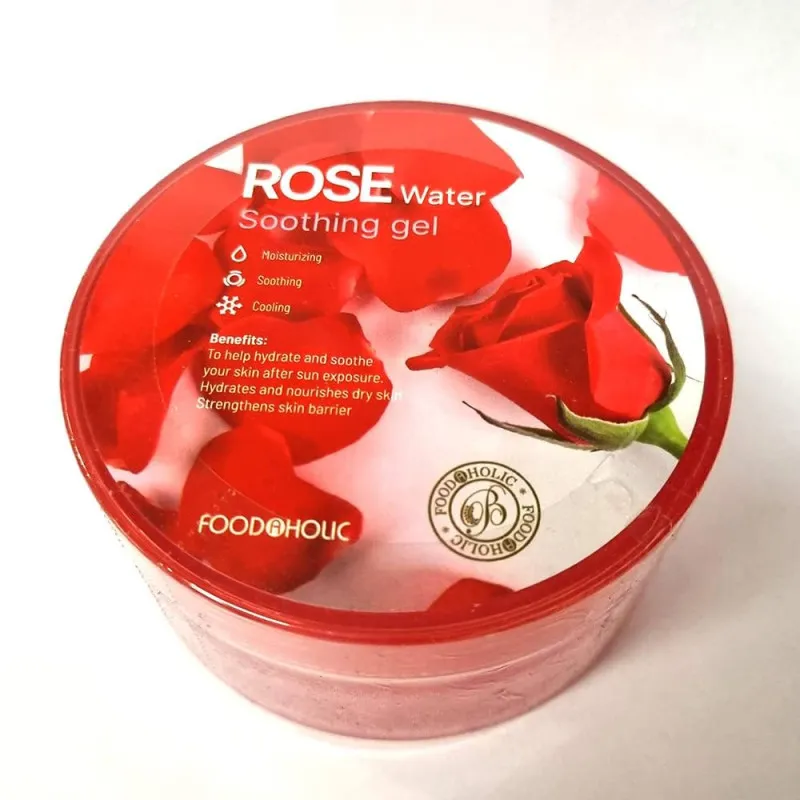 FOODAHOLIC Rose Water Soothing Gel 300 мл