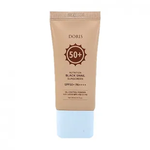 Солнцезащитный крем с экстрактом улитки Doris Nutrition Black Snail Sunscreen 30мл