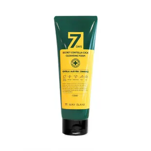 Пена для умывания успокаивающая с экстрактом центели May Island 7 Days Secret Centella Cica Cleansing (150 ml)