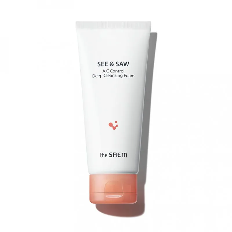 THE SAEM See & Saw AC Control Deep Cleansing Foam 120 мл