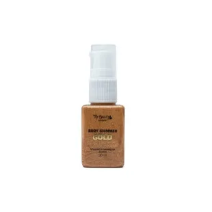 Молочко для тіла з шиммером Body shimmer Top beauty Gold (золото), 30 мл
