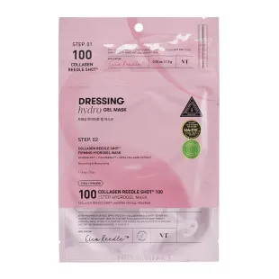 Двухэтапная гидрогелевая маска для лица VT COSMETICS COLLAGEN REEDLE SHOT 100 2STEP MASK
