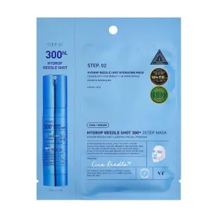Двухэтапная гидрогелевая маска для лица VT COSMETICS (1EA) HYDROP REEDLE SHOT 300hL 2-STEP MASK