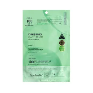 Двухэтапная гидрогелевая маска для лица VT COSMETICS 1EA RETI-A REEDLE SHOT 100 2STEP HYDROGEL MASK