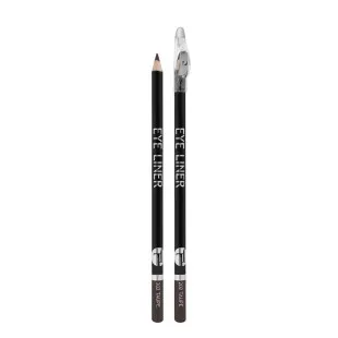 Карандаш деревянный для глаз Eye Liner Jovial Luxe 202 Матовый Taupe Серо-коричневый