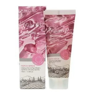 Піна для вмивання 3W CLINIC HYALURONIC CLEANSING FOAM 100ml