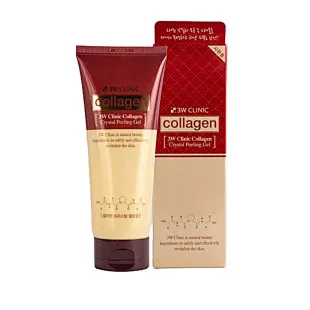Пілінг гель 3W Clinic Collagen Crystal Peeling Gel 180мл