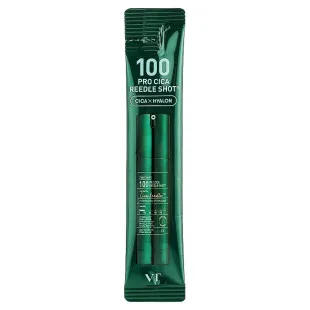 Бустер-сыворотка с микроиглами для чувствительной кожи (сток) VT COSMETICS 100 PRO CICA REEDLE SHOT 2ml