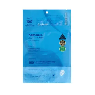 Двоетапна гідрогелева маска для обличчя VT COSMETICS (1EA) HYDROP REEDLE SHOT® 100hL 2STEP HYDROGEL