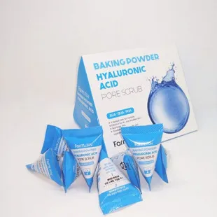 Скраб для лица с содой и гиалуроновой кислотой Farmstay Baking Powder Hyaluronic Acid Pore Scrub (50 шт)