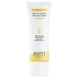Зволожуючий крем для обличчя із колагеном Jigott Ultimate Real Collagen Water Drop Tone Up Cream 50m