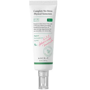 Солнцезащитный крем AXIS-Y Complete No-Stress Physical Sunscreen V.3 50ml