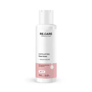 Відлущувальний тонер для обличчя Exfoliating Face Toner RE.CARE 150 мл