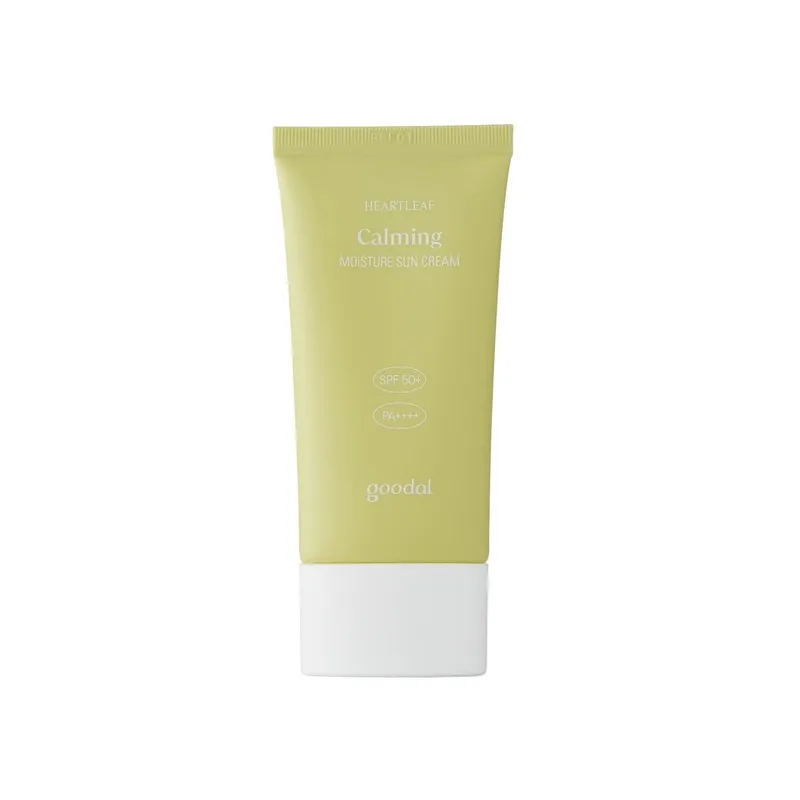 GOODAL HOUTTUYNIA CORDATA CALMING TONE UP MOISTURE SUN CREAM 50 мл