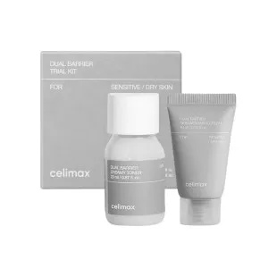 Набір мініатюр для сухої та чутливої Celimax Dual Barrier Trial Kit