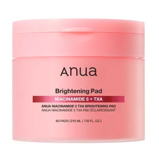 Осветляющие тонер-пэды с ниацинамидом Anua Niacinamide 5 Txa Brightening Pad 210ml (60ea)
