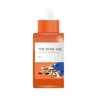 Концентрированная сыворотка с экстрактом соевых бобов ROUND LAB Soybean Panthenol Ampoule 50ml