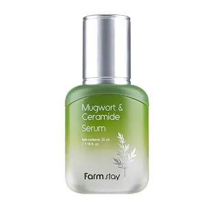 Сыворотка с полынью и керамидами FARMSTAY MUGWORT & CERAMIDE SERUM 35ml