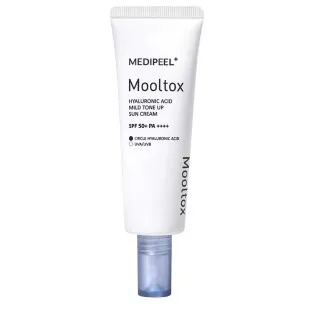 Сонцезахисний крем для обличчя Medi-Peel Hyaluronic Acid Mooltox Mild Tone Up Sun Cream 50g