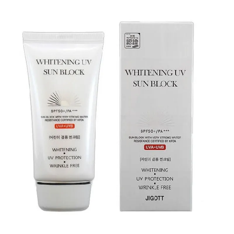 Jigott Whitening UV Sun Block Cream SPF50 PA+++ 70 мл