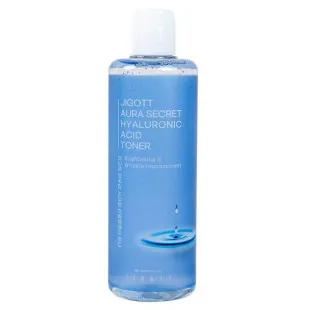 Зволожуючий тонер із гіалуроновою кислотою Jigott Aura Secret Hyaluronic Acid Toner 300ml