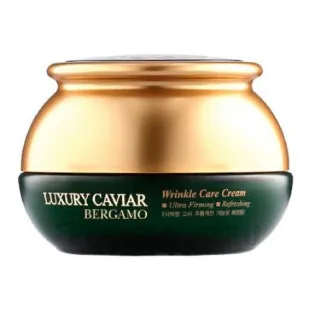 Крем омолоджуючий з екстрактом чорної ікри Bergamo Luxury Caviar Wrinkle Care Cream 50ml