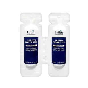 Набор из двух сывороток с кератином для кончиков секущихся La'dor Keratin Power Glue 2ml