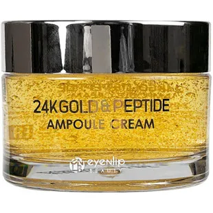 Крем ампульный антивозрастный с пептидами и золотом для лица Eyenlip 24K GOLD & PEPTIDE AMPOULE