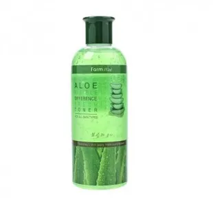 Тонер успокаивающий с экстрактом алоэ Farmstay Visible Difference 350ml