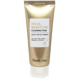 Пенка для умывания увлажняющая с муцином улитка FarmStay Snail Moisture Cleansing Foam 100ml
