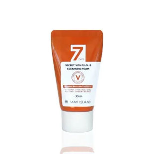 Пена для умывания осветляющая с экстрактом облепихи May Island 7 Days Secret Vita Plus-10 Cleansing F