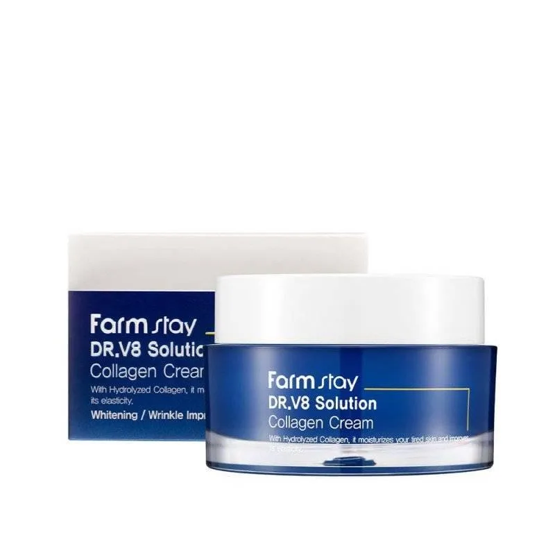 FarmStay Dr.V8 Solution Collagen Cream 50 мл