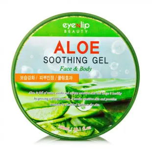 Гель зволожуючий з алое віра для обличчя та тіла Eyenlip Aloe Soothing Gel 300ml