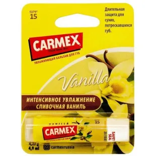 Бальзам для губ Carmex Ваниль, 4.25g, стык