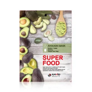Тканинна маска для обличчя з екстрактом авокадо Eyenlip Super Food Avocado Mask 23ml