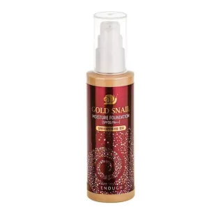 Тональная основа омолаживающая с улитковым муцином Enough Gold Snail Moisture Foundation SPF 30++ 10 (№13)