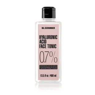 Тоник для лица с гиалуроновой кислотой Mr.Scrubber Hyaluronic Acid Face Tonic 0,7%, 400ml