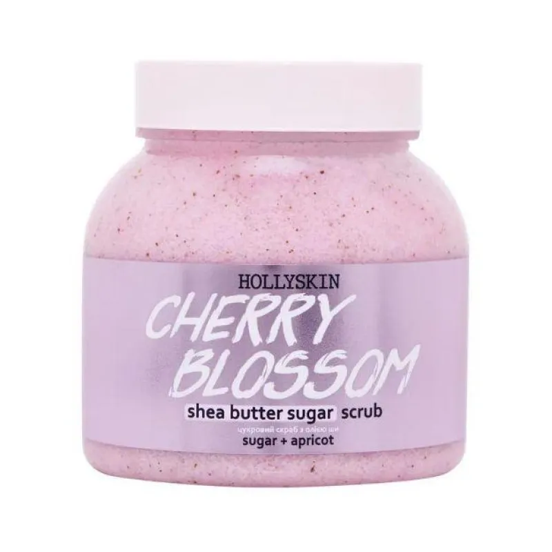 Hollyskin Shea Butter Sugar Scrub Cherry Blossom 300 мл