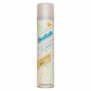 Шампунь сухий безсульфатний для волосся Batiste Dry Shampoo Natural & Light Bare 200ml