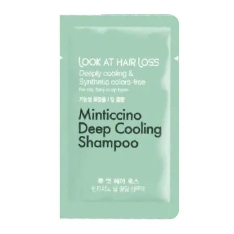 Daeng Gi Meo Ri Look At Hair Loss Minticcino Deep Cooling Shampoo 7 мл
