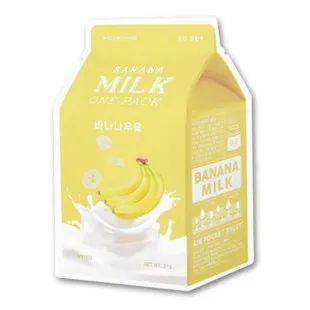 Маска С Молочными Протеинами и Экстрактом Банана A'pieu Banana Milk One Pack