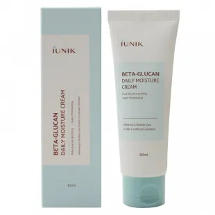 Крем для интенсивного увлажнения и оздоровления кожи IUNIK Beta-Glucan Daily Moisture Cream (60ml)