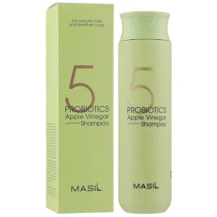 Бессульфатный шампунь с проботиками и яблочным уксусом Masil 5 Probiotics Apple Vinegar Shampoo 300ml