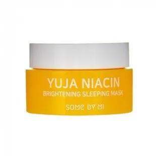 Маска ночная выравнивающая тон для лица Some By Mi Yuja Niacin Brightening Sleeping (мини) 15g