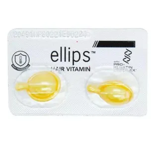 Витамины для волос "Здоровье волос" с женьшенем и медом Ellips Hair Vitamin Hair Vitality With
