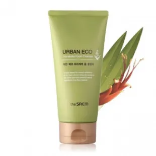 Зволожуюча піна для вмивання з екстрактом льону The Saem Urban Eco Harakeke Foam Cleanser 150ml