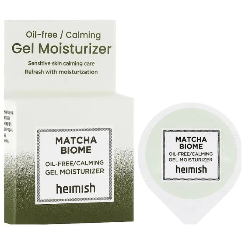 Heimish MATCHA BIOME OIL-FREE/CALMING GEL MOISTURIZER Blister 5 мл