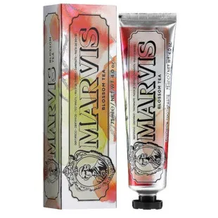 Зубная паста со вкусом чайного цветка Marvis Blossom Tea 75ml