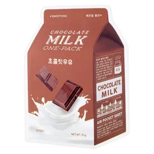 Маска с молочными протеинами и шоколадом A'pieu Chocolate Milk One-Pack