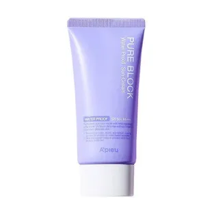 Солнцезащитный водостойкий крем с экстрактом персика A'PIEU PURE BLOCK WATER PROOF SUN CREAM 50мл